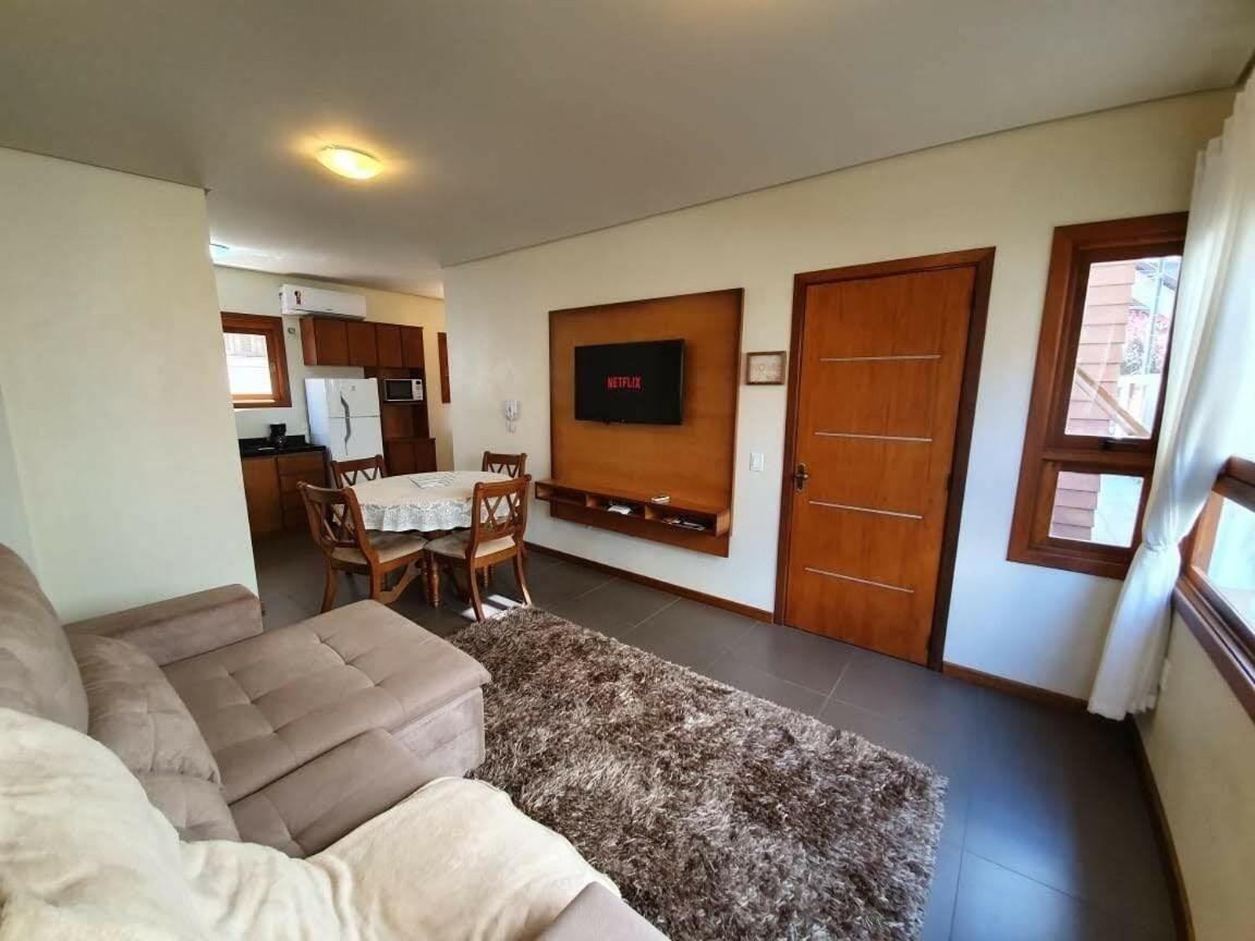 Apto Rua Coberta Gramado Ngoại thất bức ảnh